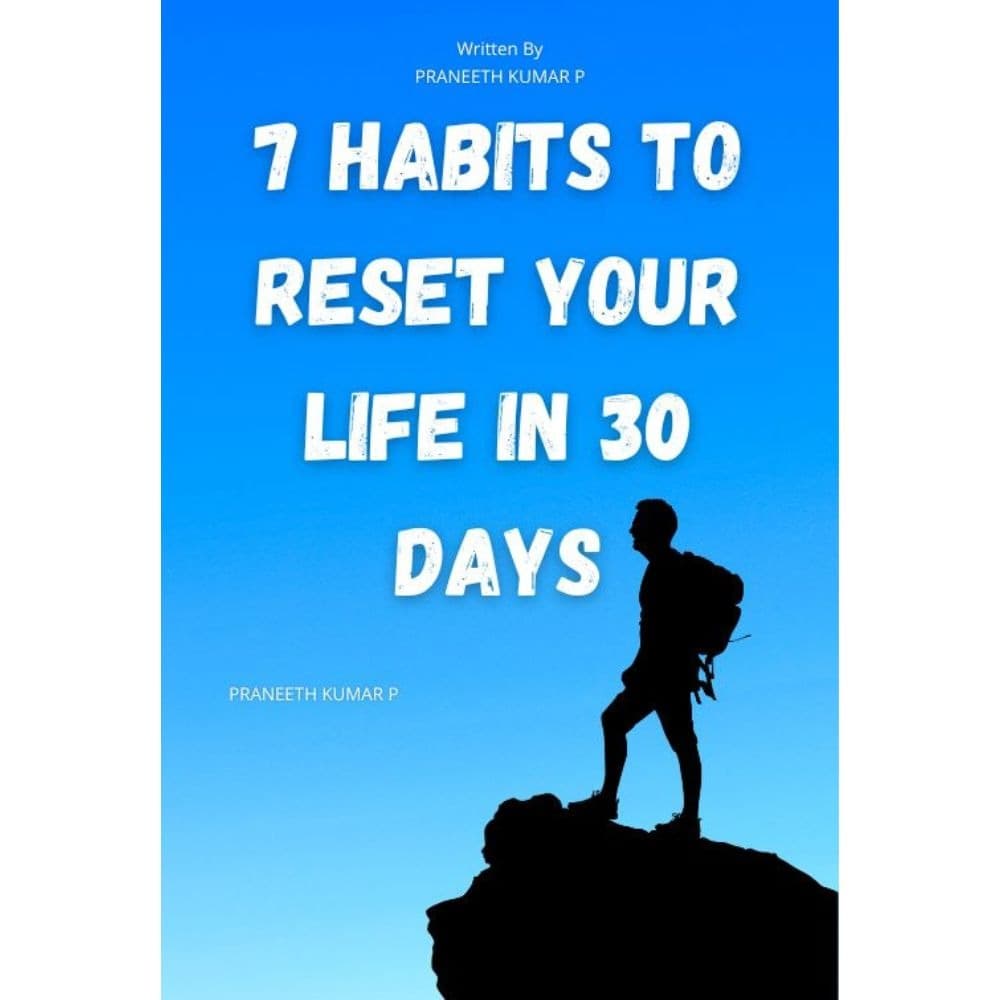 7 Habits to Reset Your Life eBook Cover
